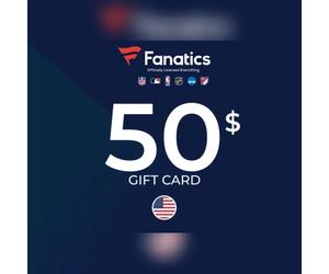 Fanatics NFL Shop Gift Card 50 USD Key - UNITED STATES