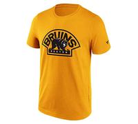 Fanatics - NHL Boston Bruins Primary Logo Graphic T-Shirt Colore Giallo, giallo., L