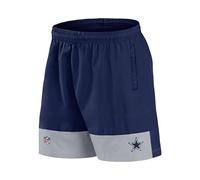 Fanatics - Pantaloncini in tessuto NFL Dallas Cowboys, Blu, L