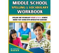 Fanatomy Middle School Spelling and Vocabulary Workbook (Tascabile)