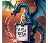 Fanatsy Realms To Explore Coloring Book: Dive into a Magical World of Elves, Dragons, and More