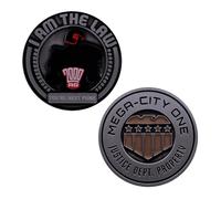 Fanattik 2000 AD Judge Dredd Mega-City One Edizione Limitata Moneta Incisa
