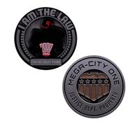 FaNaTtik 2000 AD Judge Dredd Mega-City One - Moneta da collezione, edizione limi
