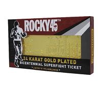 Fanattik- Billet de Combat Golden Rocky en édition limitée, ROCKY-101G, Multicolour