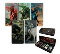 FaNaTtik Dungeons & Dragons - Set di lingotti in metallo da collezione con draghi cromatici