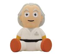 Ritorno Al Futuro Vinile Figura Doc Brown 13 Cm Handmade By Robots