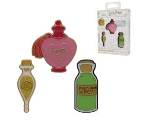 FANATTIK Harry Potter - Set di 3 Pin - Edizione Limitée