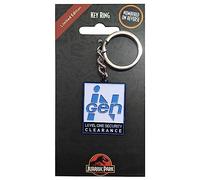 Fanattik Jurassic Park Metal Keychain Ingen, 4 Cm
