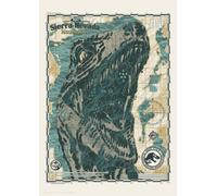 FANATTIK Jurassic World - Nevada Moutains - Art Print - Edition Limitée 'A3'