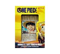 FaNaTtik One Piece Limited Edition Wanted Poster da collezione Metal Lingot