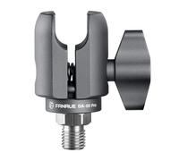 FANAUE Base di montaggio a sfera in alluminio da 2,5 cm con piastra quadrata AMPS a 4 fori e adattatore a sfera da 2,5 cm compatibile con RAM Mount B Size braccio a doppia presa e supporto per