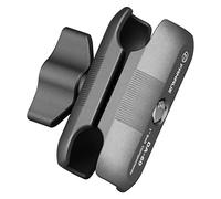 FANAUE Braccio a doppia presa compatibile con RAM Mount B dimensioni testa a sfera e bici moto Supporto per telefono, adatto a tutti gli standard industriali Adattatore a sfera 1", alluminio 2,3" di