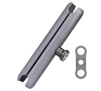 FANAUE Braccio antifurto a doppia presa compatibile con supporti RAM testa a sfera di taglia B e supporto per telefono per moto e bici, adatto a tutti gli adattatori a sfera standard da 2,5 cm