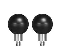 FANAUE Confezione da 2 supporti a sfera compatibili con supporti RAM di dimensioni B da 1" (sfera da 1 pollice)