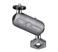 FANAUE GB-02T6 Super Clamp Camera Mount Monitor Magic Arm Doppio adattatore testa a sfera con filettatura 1/4"-20 per Canon/Nikon/DSLR/Gopro/luci LED/Insta360, può essere montato sul manubrio di bici,