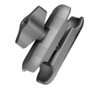 FANAUE Il braccio a doppia presa in alluminio da 20 mm supporta solo l'installazione di adattatore per testa a sfera da 20 mm, collega la clip del telefono e la base a sfera da 20 mm e può essere