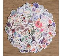 Fancico Washi Sticker Pack, 11 fogli (440 pezzi) Pianta | Fiore | Botanico | Petali | Adesivo Scrapbooking per Busta, Album, Diario di Etichette, Diario Simpatici Adesivi per Pianificatori