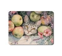 Fanciful Tappetino scolapiatti per bancone della cucina, tappetino scolapiatti in gomma assorbente con motivo floreale vintage, tappetino scolapiatti in pelle PU a tema autunnale per proteggere il