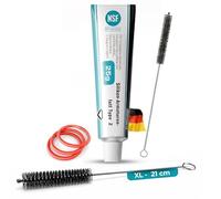 fancility® 6-pezzi kit pulizia per gruppo infusore DeLonghi e AEG - kit manutenzione e pezzi di ricambio tra cui ECAM ESAM gruppo infusore include 25 g grasso al silicone