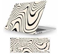 Fancity Compatibile con MacBook Air 15" Case 2026 2023-2025 Release M5 A3448 M4 A3241 M3 A3114 M2 A2941 con Touch ID, custodia rigida protettiva sottile e copertura per tastiera per Air 15", linea