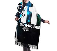 Fanculo, Beviamo Birra, Citazioni Divertenti Sciarpe Lunghe Da Donna Morbido Sciarpa Con Nappe Elegante Foulard Con Nappe Moda Sciarpa Leggero Da Donna