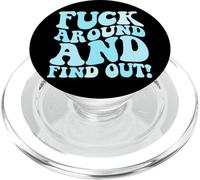 Fanculo e scopri la F degli uomini in giro Scopri FAFO PopSockets PopGrip per MagSafe