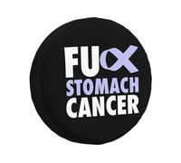 Fanculo Il Cancro allo Stomaco Copri Ruota di Scorta Durevole Ruota di Scorta Coperture della Protezione Solare Copriruota Universale per RV SUV Camion Rimorchio 15inch