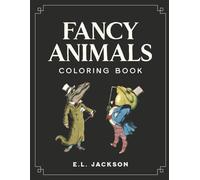 Fancy Animals Coloring Book