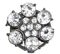 Fancy Buttons - Strass Buttons | Clothing Buttons | Decorative Buttons, Shirt Buttons, Strass Embellishments Flower Button, Detachable Shirt Button Clips, No Sew Buttons For Women Girls