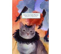 Fancy Cats Pocket Planner: 6 x 9 Undated Daily Organizer with Cat Art