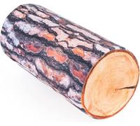 FANCY Cuscini per divano tronchi legno decorativi (pino, betulla) - cuscini decorativi - cuscino cilindrico - cuscino tubolare - cuscino lungo 40 cm - idea regali simpatici (pino)