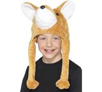 Bambino Fox Cappello Pelo Costume Libro Settimana Giorno da Accessorio