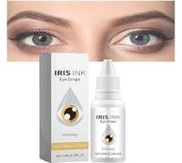 Fancy Drops Change Your Eye Color,IrisInk Eye Drops,Eye Color Changing Drops,Visibly Change Eye Color in Just 2 Hours Lighten & Brighten Your Eye Color (Honey)