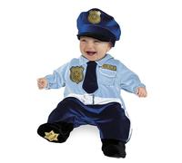 Fancy Magic Costume Poliziotto Bambino 3 6 9 Mesi Travestimento Carnevale (6/9 Mesi)
