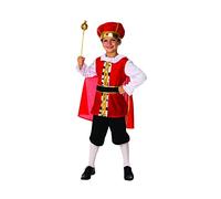 Fancy Me Ragazzi 5 Pezzo Rosso Medievale Tudor natività RE Natale Costume Vestito 4-14 Anni - Rosso, 7-9 Years
