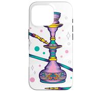 Fancy Narghilè Smoking Tabacco Shisha Multicolore Custodia per iPhone 16 Pro