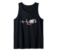 Fancy Pet Rat Heartbeat EKG Stuff Accessories Pulse Line Canotta