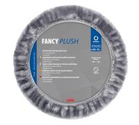 Fancy Plush, coprivolante elasticizzato in pelliccia sintetica Ø 36-42 cm Grigio