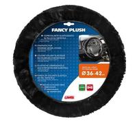 Fancy Plush, coprivolante elasticizzato in pelliccia sintetica Ø 36-42 cm Nero