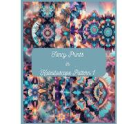 Fancy Prints in Kaleidoscope 1 Scrapbook Paper Pad: 12 Patterns Double Sided Sheets. 8.6" x 11"