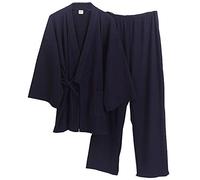 Fancy Pumpkin Kimono da Uomo Pigiama di Grandi Dimensioni Vestaglie Camicia da Notte Taglia XL-01