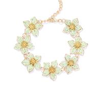 FANCY SHINY Orecchini bohémien a forma di fiore di rafia, graziosi gioielli estivi da spiaggia per vacanze tropicali, abiti da donna, One Size, Metallo Metallo Rafia, Non pietra preziosa
