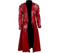 Fancyd DMC Devil May Cry 5 - Costume cosplay da Dante, cappotto rosso