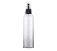 Fancylande - Flacone spray vuoto trasparente per nebulizzazione, 250 ml 1 spray nero.