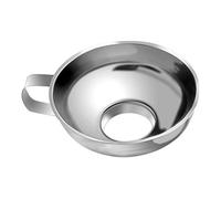 Fancylande - Imbuto per marmellata, in acciaio inox, con manico, per trasferimento di liquidi, fluidi, ingredienti secchi e in polvere, Colorful, S