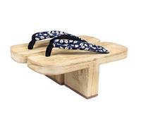 FANCYPUMPKIN Stile Giapponese Cosplay Sandalo Zoccoli Pantofole di Legno Ninja Infradito Geta Sandalo Zoccoli Un Dente Geta Sandali, B-26CM