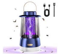 Fancysky 3 In 1Lampada Antizanzare, Zanzariera Elettrica, Lampada Antizanzare Elettrica, Trappola per zanzare USB, Lampada Zanzare Interno Esterno, per Repellente Zanzare, Mites, Mosche, Insetti