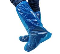 Fancystyle Confezione da 80 copriscarpe e stivali usa e getta spessi 48,3 cm di altezza, extra large, durevoli, resistenti all'acqua e antiscivolo, blu (80)