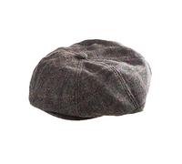 FANCYTHAT and SCIFI PLANET Peaky Stud Blue Tweed cap