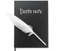 FANCYWUXI Anime Death Note Taccuino con Penna a Stilo, Tema Anime alla Moda, Taccuino per Cosplay, Quaderno per Schizzi, Diario, Notebook. Può essere utilizzato come diario per ufficio, scuola e